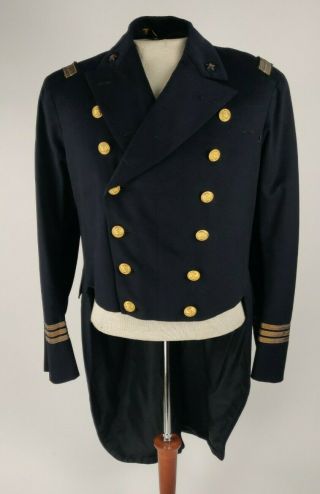 Ww2 Wwii Italian Navy Regia Marina Naval Officer Tailcoat Dress Tunic