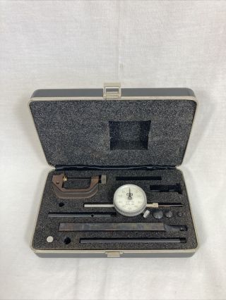 Vintage Lufkin 399 Plunger Dial Test Indicator Set