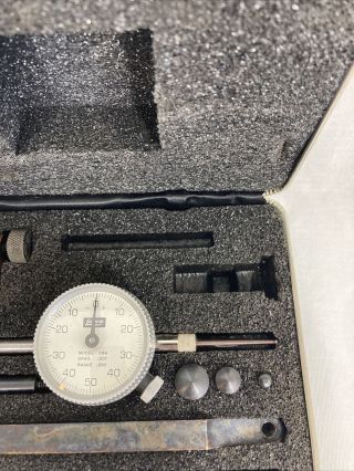 Vintage Lufkin 399 Plunger Dial Test Indicator Set 3