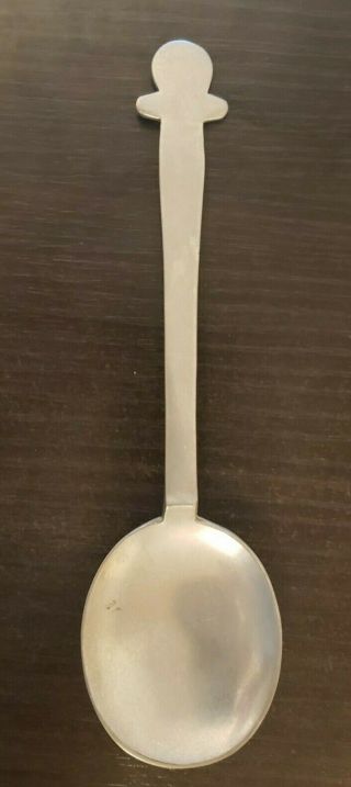 Vintage Pewter Williamsburg Virginia Handmade Copeland Spoon Shirley