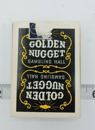 Vintage 1974 Golden Nugget Full Deck 52 Playing Cards,  No Jokers