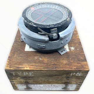Ww2 Canadian Rcaf Type P8 Pilots Compass Of Issue