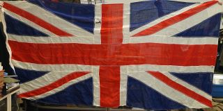 Ww2 British Union Jack Flag Large Size 9 Ft