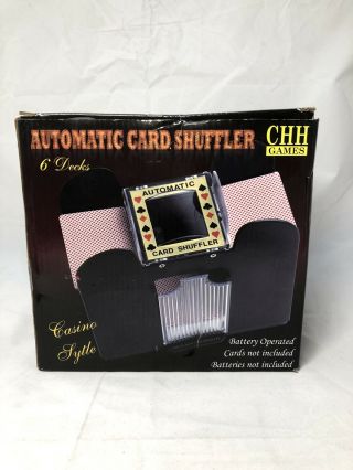 Chh Games Automatic Card Shuffler 6 Decks Casino Style