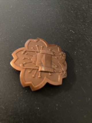 WW2 Japanese Medal? From An Estate Group Of These Items.  Tank Training? 6