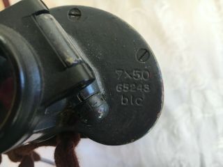 Zeiss (BLC) WWII German binoculars 7x50 6