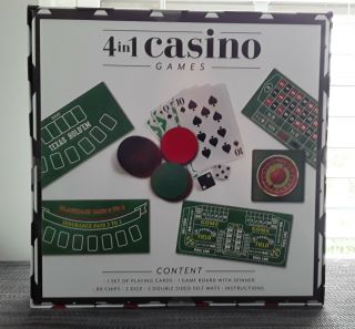 4 In 1 Casino Games Gaming Essentials