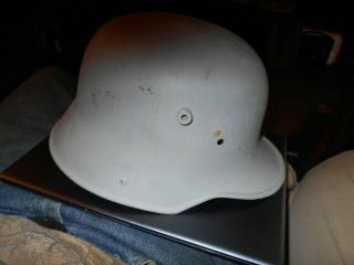 World War One Wwi German Handsome Survivor M16 Helmet In Field Grey No Liner
