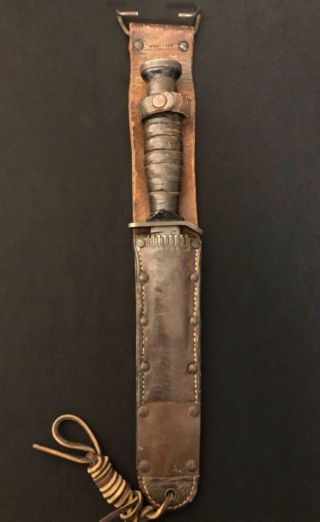 Imperial M3 Trench Knife - Us Ww2 Blade - Dated/wwii/usm3 - Viner Bros M6 1943