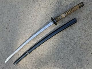 Vintage Japanese Katana Old Family Samurai Blade Signed Kanesada 1670 