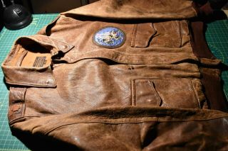 WWII A - 2 jacket,  first contract Dubow 20960,  size 42 2