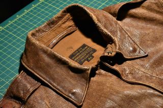 WWII A - 2 jacket,  first contract Dubow 20960,  size 42 3