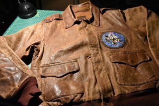 WWII A - 2 jacket,  first contract Dubow 20960,  size 42 5