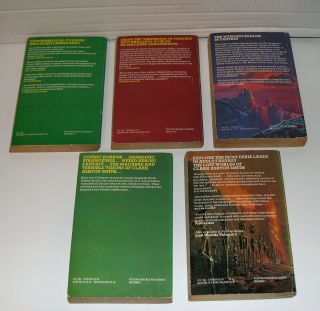 Clark Ashton Smith - 5 Vintage Panther Paperbacks - Out of Space Time 1 & 2 2