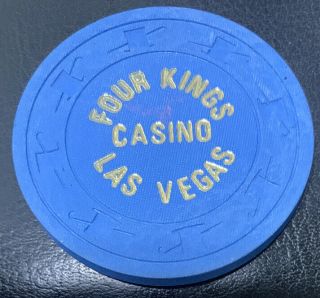$1 Four Kings Casino Chip - 1970s - Las Vegas,  Nevada - Paulson H&c Uncirculare