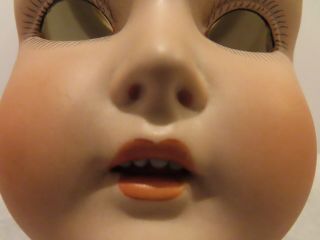 Antique J.  D.  Kestner Bisque Girl Head Doll Germany 14 1/2 Mold 171.  8 