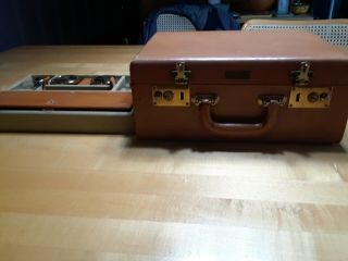 Vintage Men ' s Leather Travel Case with Grooming Accessories Kent Fifth Avenue 3