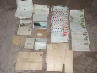 Ww2 Wwii 120,  Love Letters Correspondence From Navy Uss Rehoboth,  Sailor To Wife
