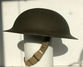 Wwii British Brodie Steel Helmet - Ww2 Dated 1941 Mk1