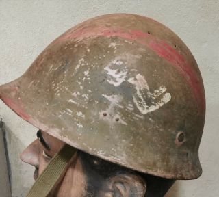 Ww2 Japanese Naval Landing Forces Steel Helmet