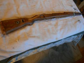 Ww2 German Marked K98 Mauser Rifle Cup Butt Wood Stock W Handguard Mu 6 4 42