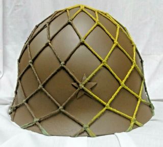 Ww 2 Imperial Japanese Army Type 90 Helmet With Triple Camo Net Ww Ii