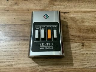 Vintage Zenith Space Command 4 - Button Tv Remote Control Transmitter Television
