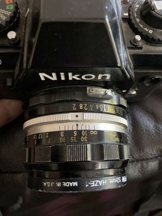 Vintage NIKON N2000 Camera with NIKKOR 50 mm F2 Lens 3