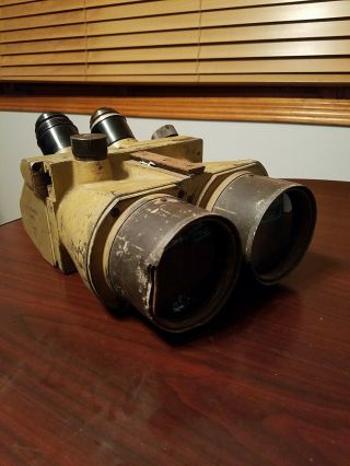WWII D.  F.  10X80 dkl Schneider Kreuznach FLAK Millitary Binoculars German 3