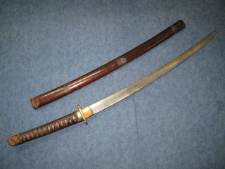 Japanese WW2 Sword with Signed Tang 2