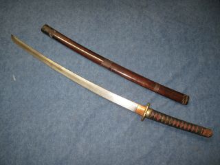 Japanese WW2 Sword with Signed Tang 3