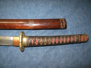 Japanese WW2 Sword with Signed Tang 4