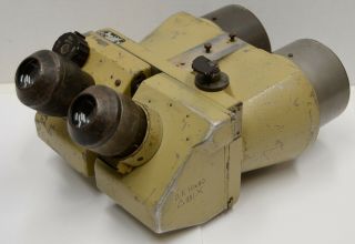 WWII D.  F.  10X80 dkl Schneider Kreuznach FLAK Binoculars German Partially Cleaned 4