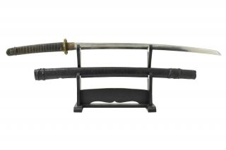 WWII Japanese Samurai Sword SHIN GUNTO World War 2 KATANA WW2 BLADE 4