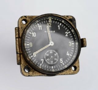 Running Kienzle German Wwii Luftwaffe Cockpit Clock Eight - Day Fieseler Heinkel