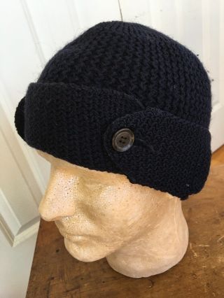 Wwi Wwii Us Navy Usn Wool Knit Hat Watch Cap Private Purchase Rare