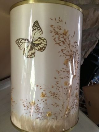 Vintage Van Briggle Butterfly Lamp Shade Mid Century Boho