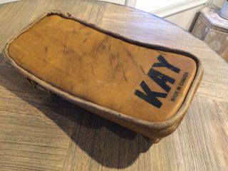 Kay Vintage Goolie Blocker All Leather 8x16