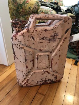 Ww2 German Water Jerry Can