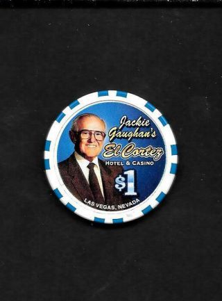 Casino Chip $1 El Cortez Hotel Casino Las Vegas Jackie Gaughan 2002 Issue