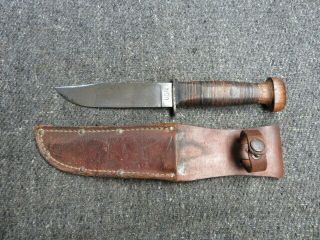 Wwii Us Navy Mark 1 Combat Fighting Utility Knife - Robeson Shuredge No.  20