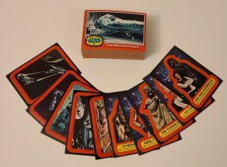 1977 Vintage Topps Star Wars Cards Complete Red Series For Stevkravit0