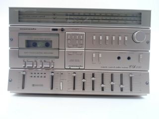 Marantz Cs 550 150w Am Fm Cassette Stereo With Remote Vintage 1982 Made In Japan