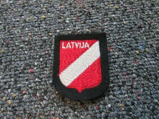 Wwii German Elite Forces Latvia Volunteer Patch