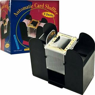 Laser Sports Casino Deluxe Automatic 4 Deck Card Shuffler 3