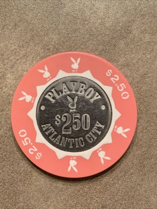 Playboy Casino Chip Atlantic City Closed 1984
