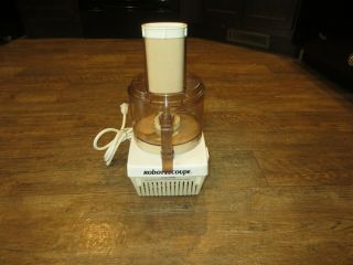 Vintage Cuisinart Robot Coupe Food Processor Type Rc1a Kitchen Appliance France
