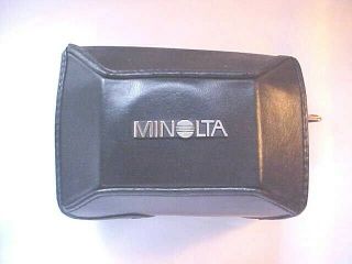 Vintage Minolta Hi - Matic AF2 Camera 35mm No Film or Batteries Photo Flash 2