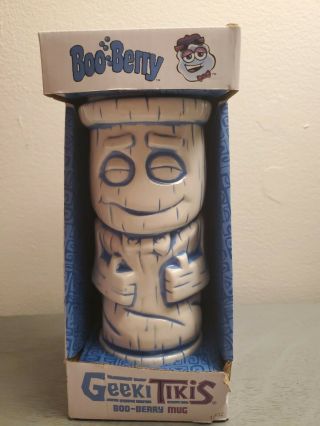 Geeki Tikis Mug - Monster Cereal Boo Berry 18oz Ceramic Mug
