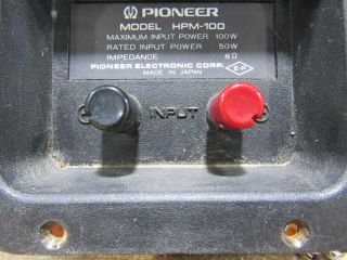 Vintage Pioneer Model HPM - 100 Back Panel Speaker Terminal Connection Board 3